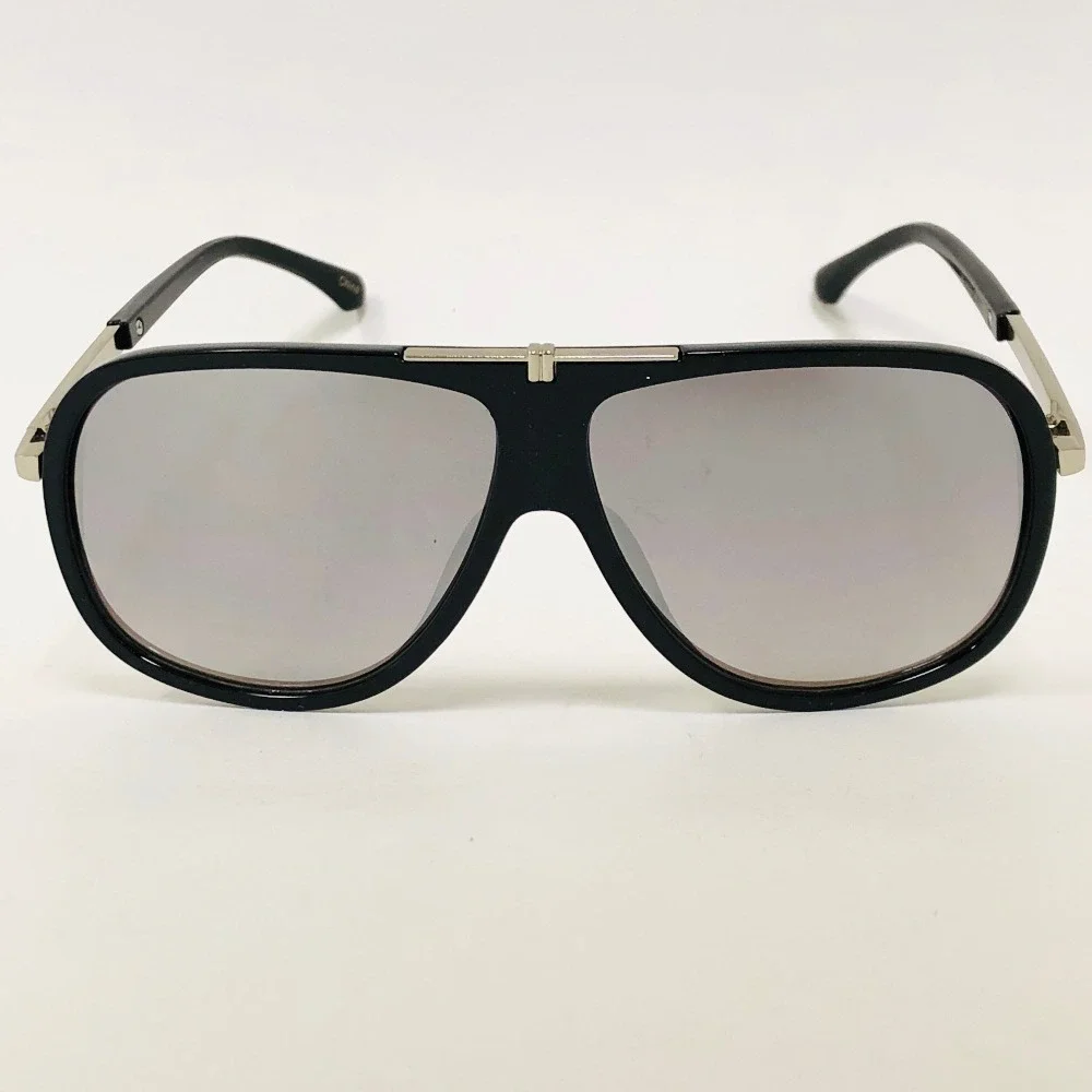 Men Sunglasses Silver Mirror Lens Silver Frame Classy Retro Shades Beach Outdoor